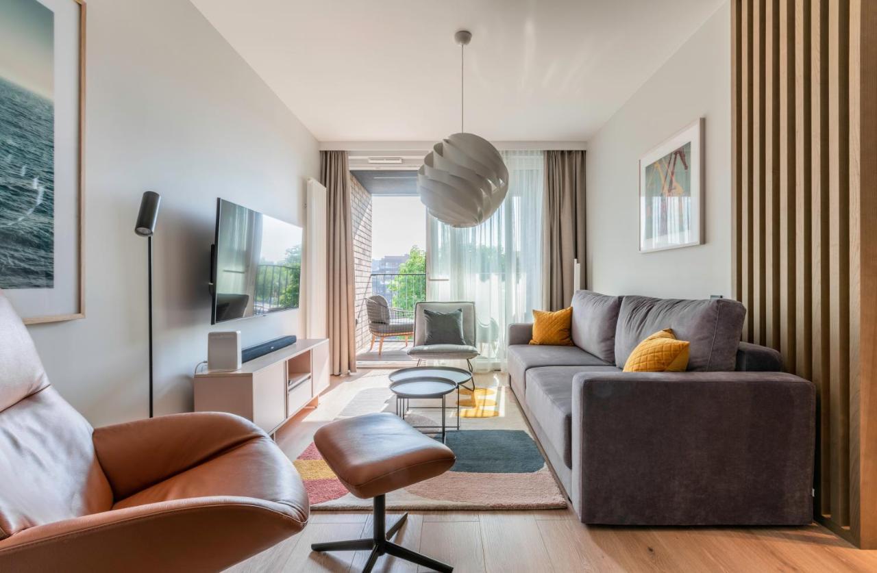 Apartmán Chlebova 1 Gdaňsk Exteriér fotografie